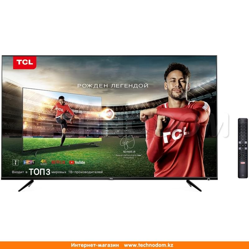 Телевизор 55" TCL L55P6US LED UHD Smart Black (4K) - фото #1