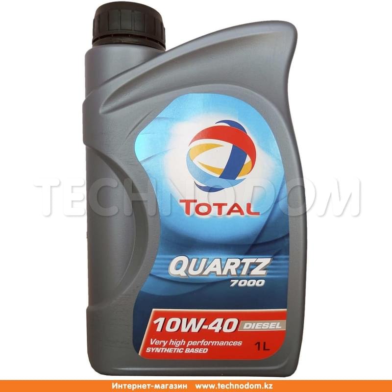 Моторное масло TOTAL Quartz 7000 Diesel 10W40 API SL/CF 1л - фото #0