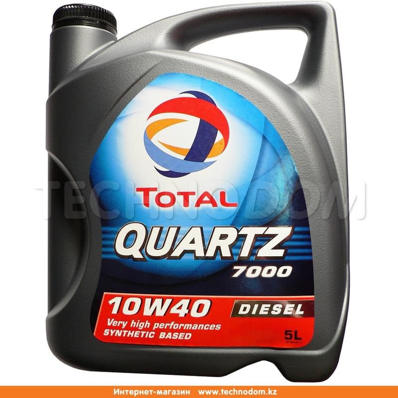 Моторное масло TOTAL Quartz 7000 Diesel 10W40 API SL/CF 5л - фото #0