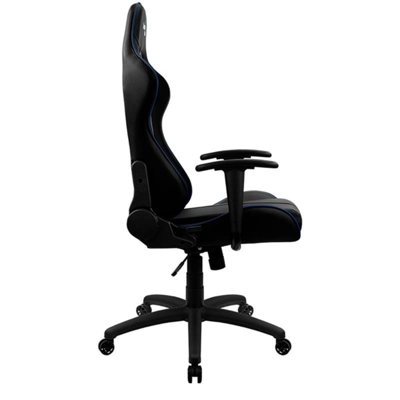 Игровое компьютерное кресло Aerocool AC110BB AIR, Black/Blue (AC110 AIR BB) - фото #2