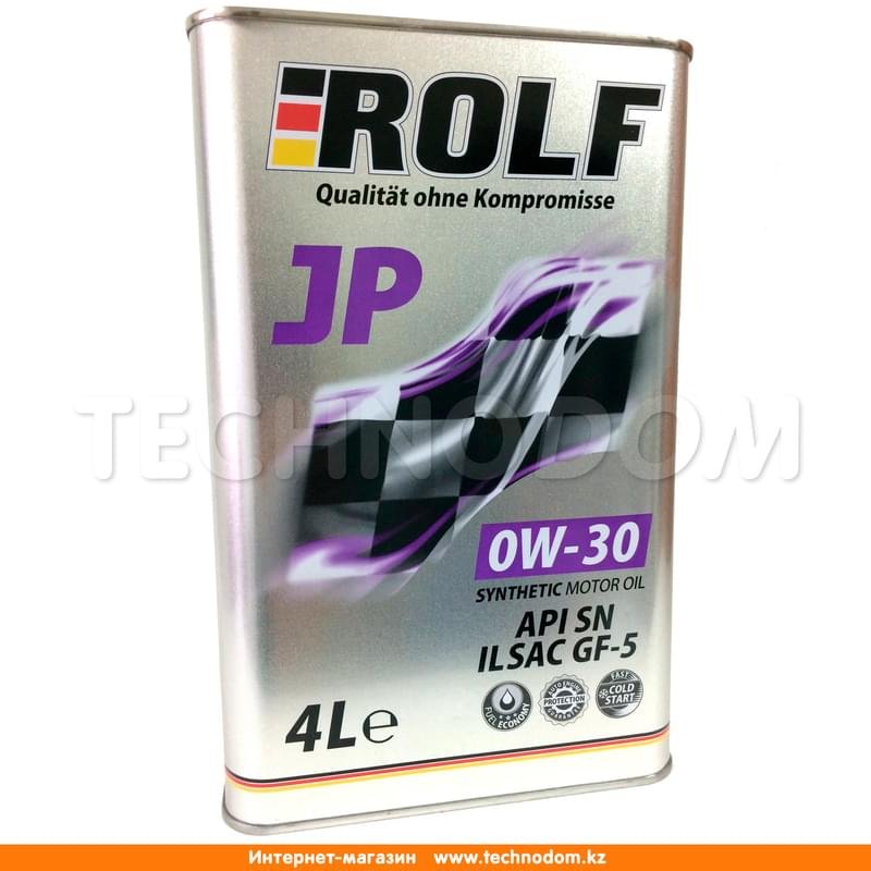 Моторное масло ROLF JP SAE 0W30 API SN 4л - фото #0