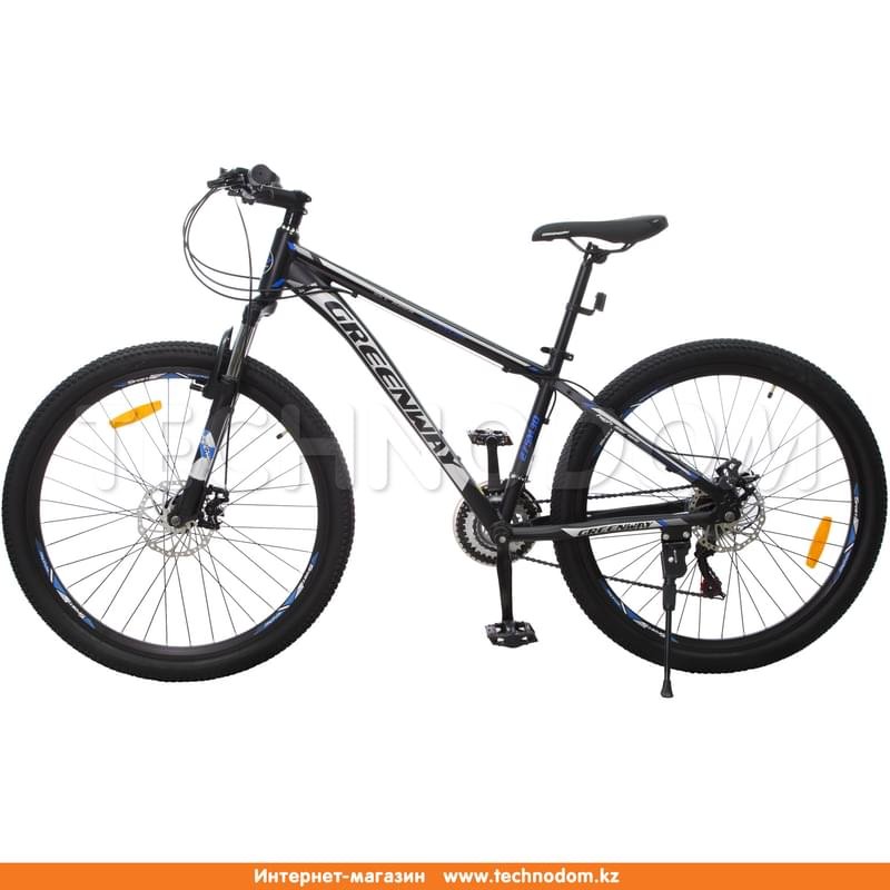 Велосипед Greenway 275M30, 27.5" Black/Blue - фото #1