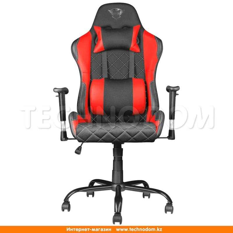 Игровое компьютерное кресло Trust GXT 707R Resto Gaming, Black/Red (22692) - фото #0