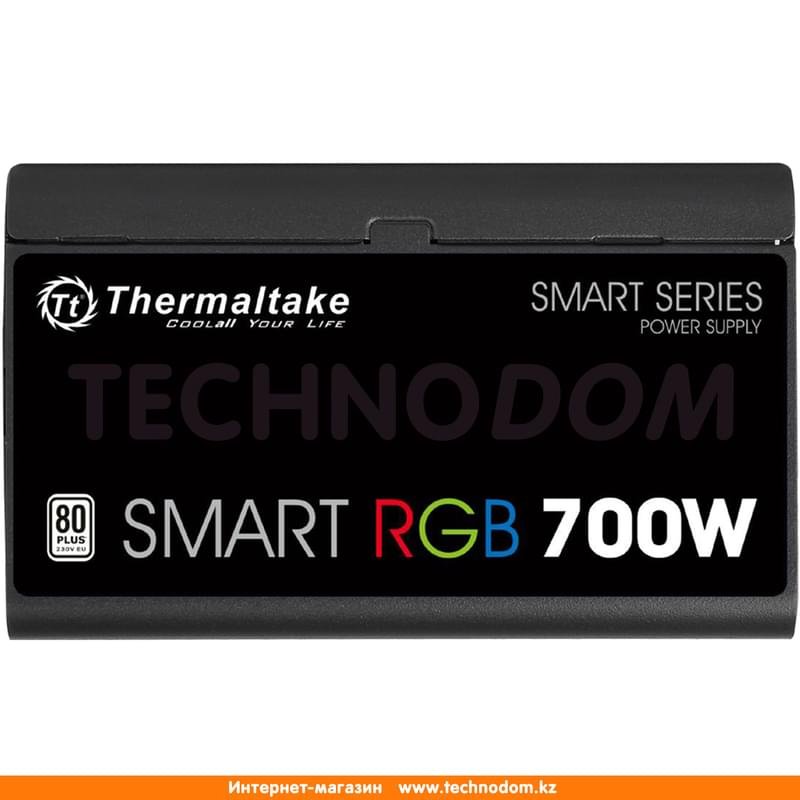 Блок питания Thermaltake Smart 700W APFC 80 PLUS ATX 20+4 pin, 4+4pin (PS-SPR-0700NHSAWE-1) - фото #0