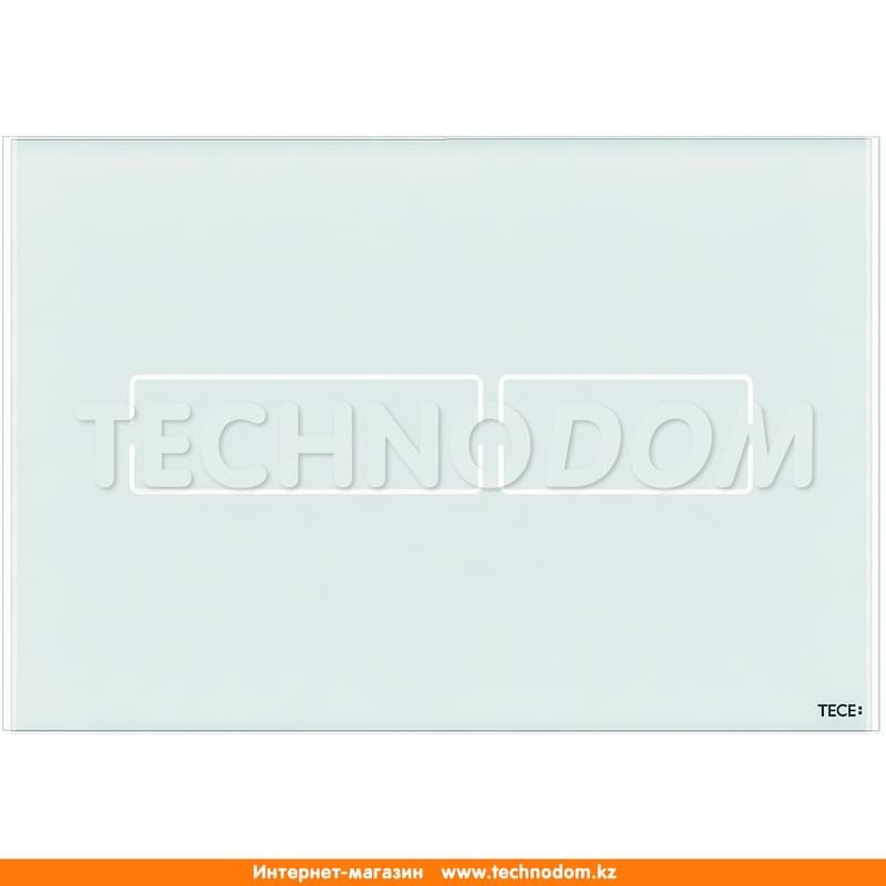 Электронная панель смыва TECE lux mini, стекло белая 9240960 - фото #0