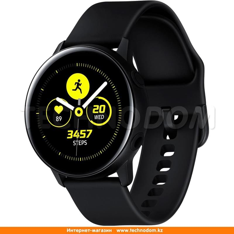 Смарт часы Samsung Galaxy Watch Active Black - фото #0