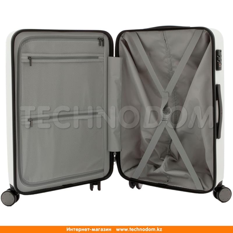 Чемодан Xiaomi Mi Trolley 90 Points Suitcase LE 61cm, 64L, White, поликарбонат (XNA4006RT) - фото #3