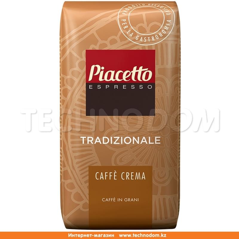 Кофе Piacetto Tradizionale Caffe Crema зерно 1кг - фото #0