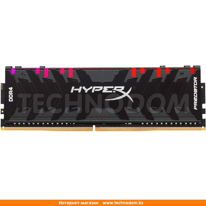 Оперативная память DDR4 DIMM 8GB/3200MHz PC4-25600 Kingston HyperX Predator RGB (HX432C16PB3A/8) - фото #0