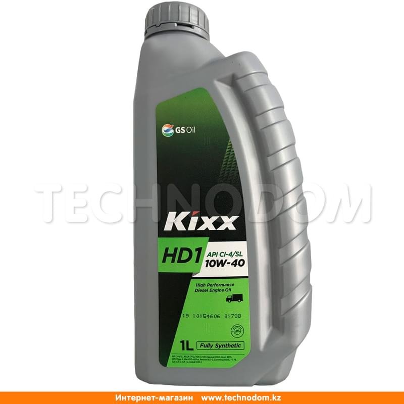 Моторное масло KIXX HD1 15W40 API CI-4/SL 1л - фото #0
