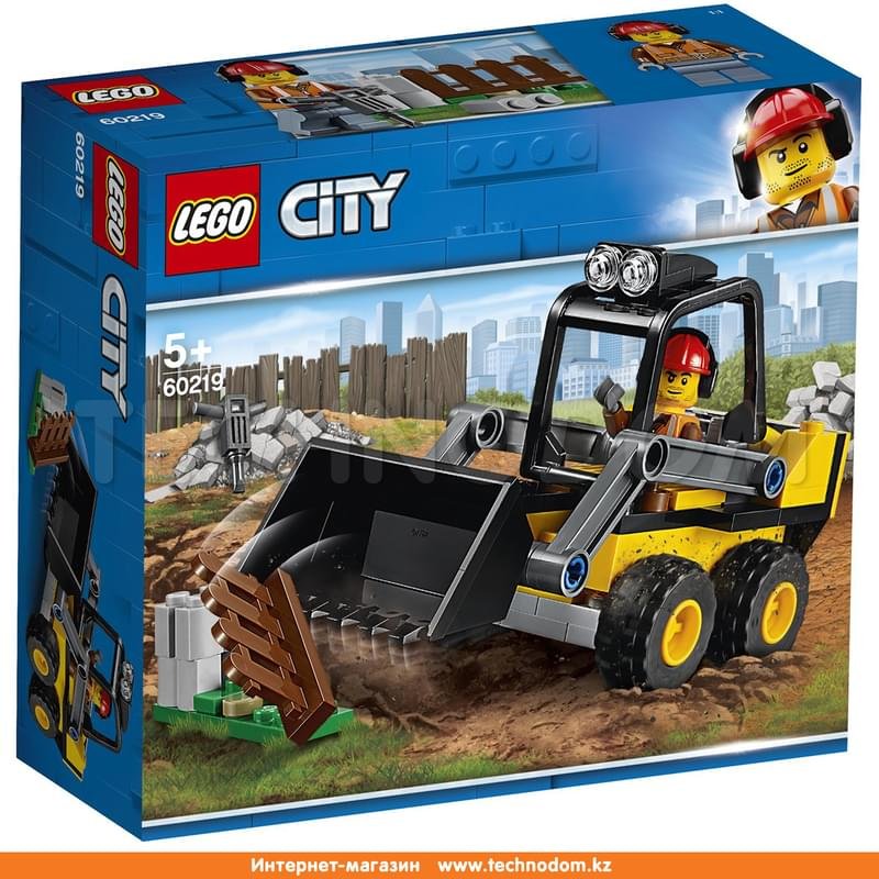 Конструктор Lego City Транспорт: Строительный погрузчик 60219 - фото #0