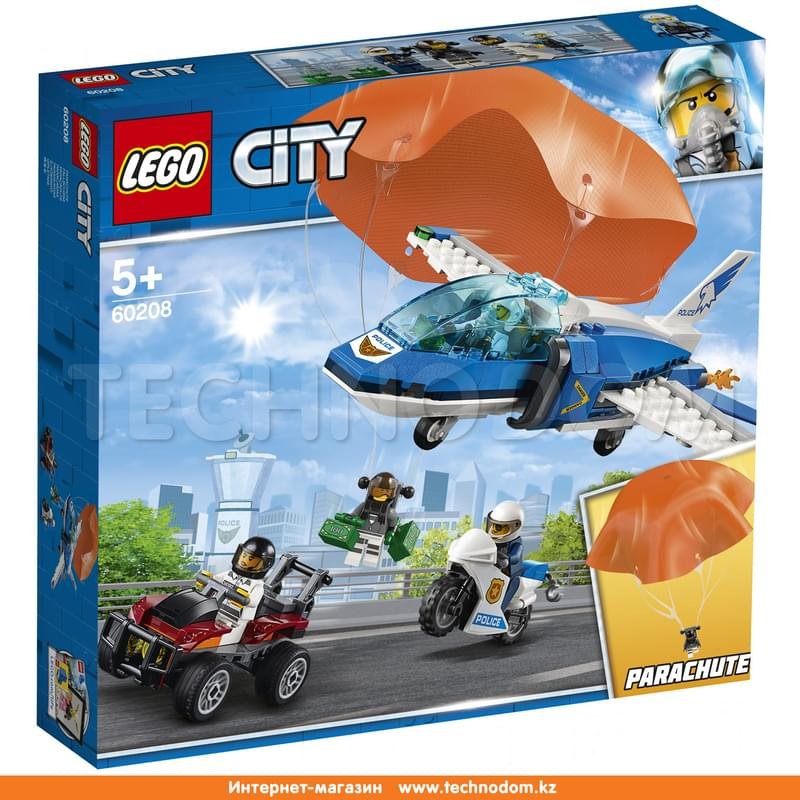 Конструктор Lego City Воздушная полиция: Арест парашютиста 60208 - фото #0