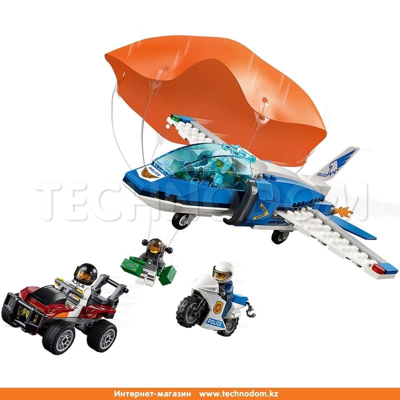 Конструктор Lego City Воздушная полиция: Арест парашютиста 60208 - фото #2