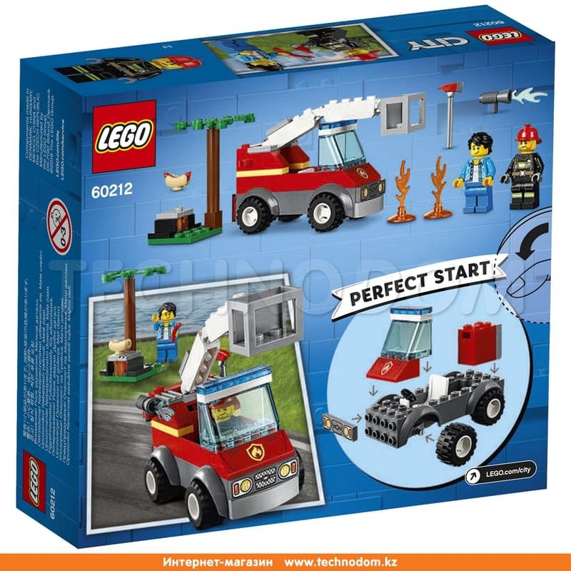 Конструктор Lego City Пожарные: Пожар на пикнике 60212 - фото #4