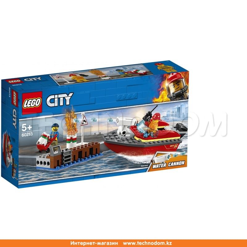 Конструктор Lego City Пожарные: Пожар в порту 60213 - фото #0