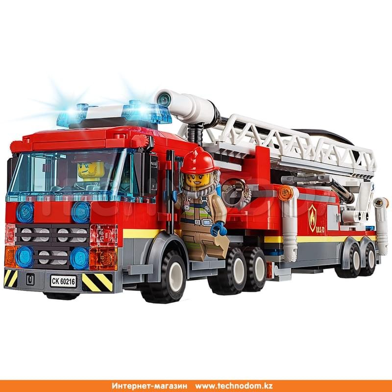 Конструктор LEGO CITY Пожарные: Центральная пожарная станция 60216 - фото #3