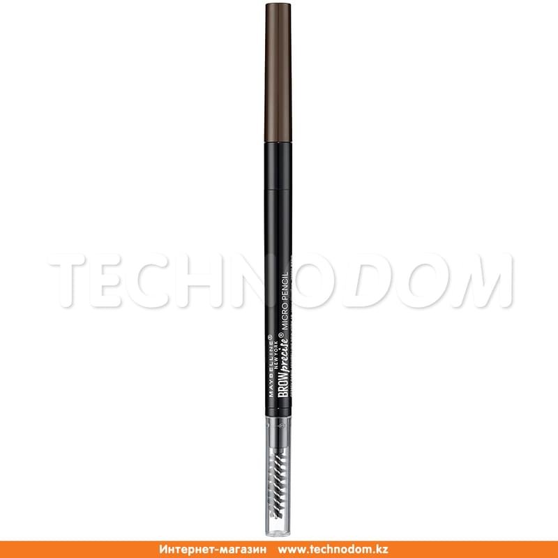 Карандаш для бровей Brow Precise Micro Pencil карандаш + щеточка  4 Темно-коричневый Maybelline New York - фото #0
