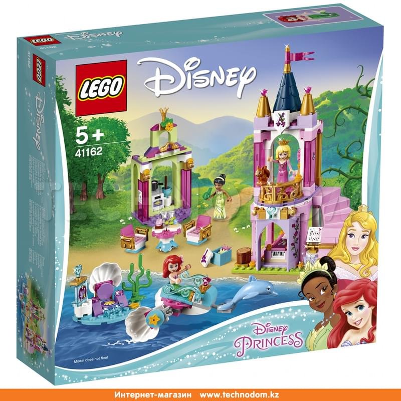 Конструктор Lego Принцессы Дисней™ Королевский праздник Ариэль, Авроры и Тианы 41162 - фото #0