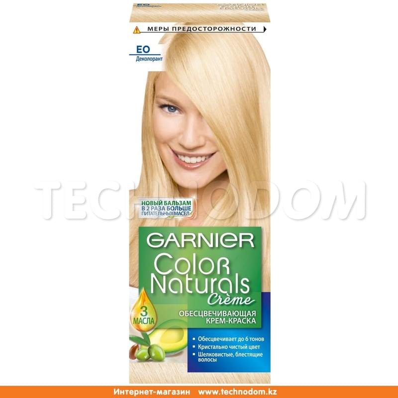 Крем-краска стойкая питательная Color Naturals E0 Супер блонд Garnier - фото #0