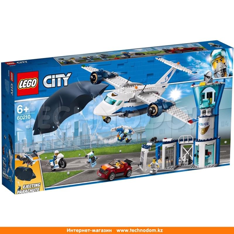 Конструктор Lego City Воздушная полиция: Авиабаза 60210 - фото #0
