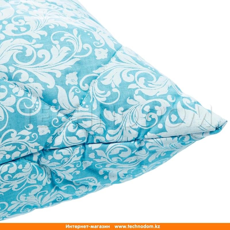 Подушка ЛЕН ЭКО голуб стеганая 50х70 - фото #1