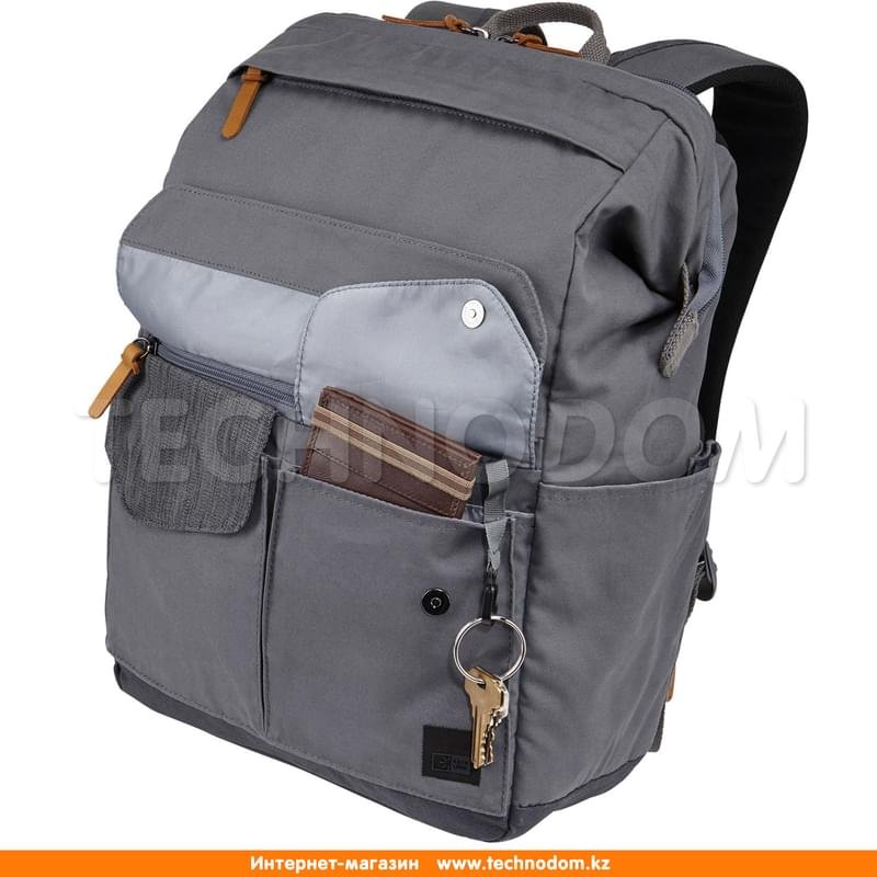 Рюкзак для ноутбука до 15" Case Logic LODP114 GRAPHITE - фото #7