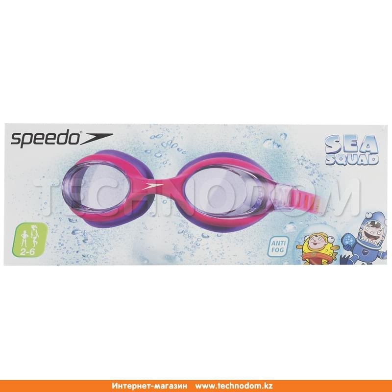 Очки для плавания детские Sea Squad Skoogle Speedo (8-073593183, Speedo, One size, розовый) - фото #4