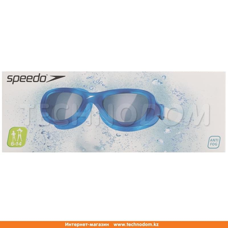 Очки для плавания детские Futura Classic JU Speedo (8-10900B975, One size, синий / прозрачный) - фото #5
