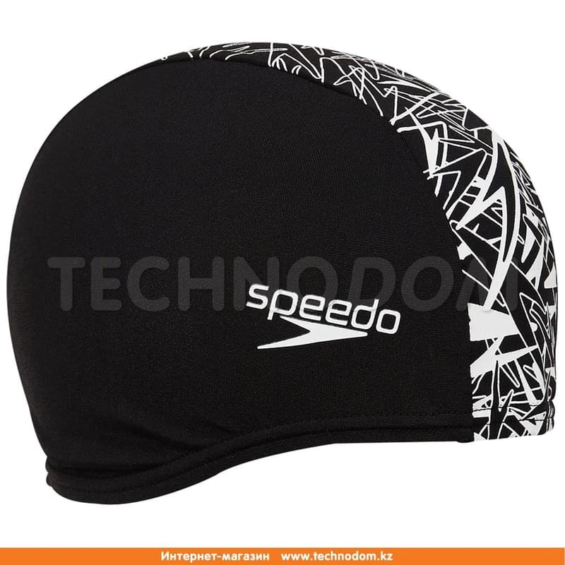 Шапочка для плавания взрослая Boom Endurance+Cap AU Speedo (8-08772B351, Speedo, черно-белый) - фото #0