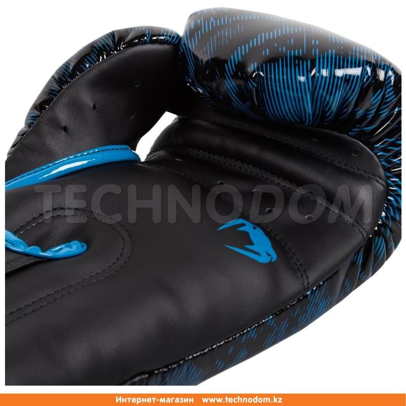 Перчатки боксерские Venum Fusion Boxing Gloves (VEN 02550-402 10oz BK/BL, 680, 10 oz, черно-синий) - фото #3
