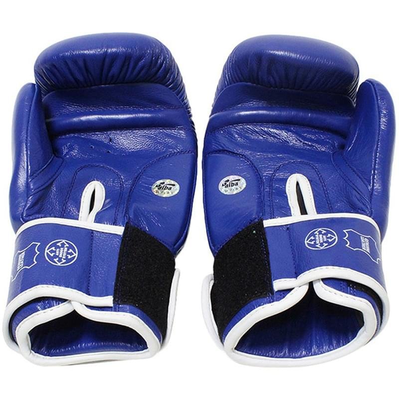 Перчатки боксерские боевые Tiger AIBA Green hill (BGT-2010aBL, Greenhill, 720, 12 oz, синий) - фото #2