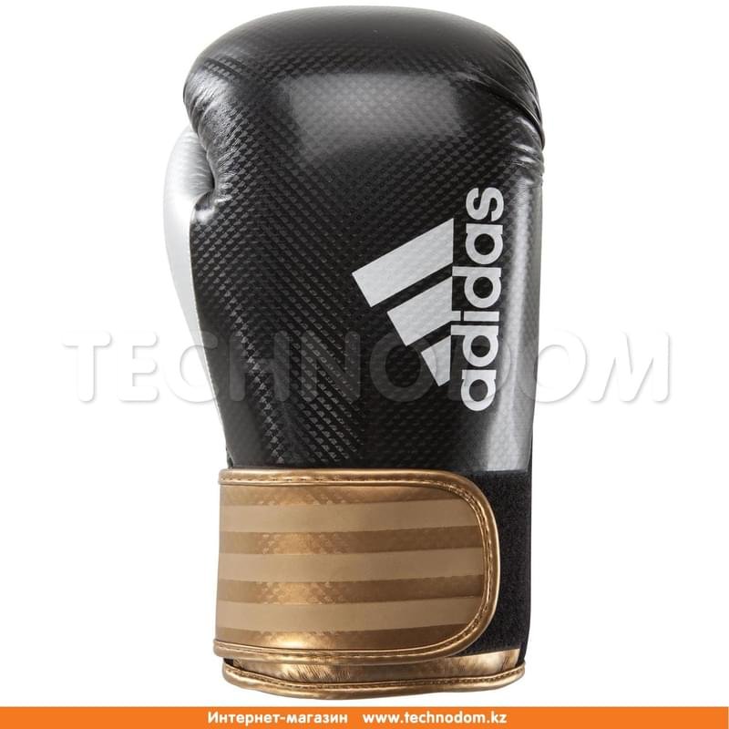 Перчатки боксерские Hybrid 75 Adidas (adiH75, Adidas, 14 oz, черный/золотой/серебряный) - фото #2
