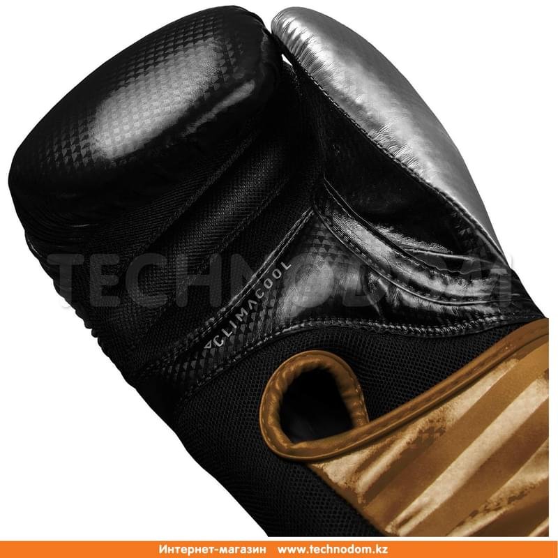 Перчатки боксерские Hybrid 75 Adidas (adiH75, Adidas, 14 oz, черный/золотой/серебряный) - фото #3