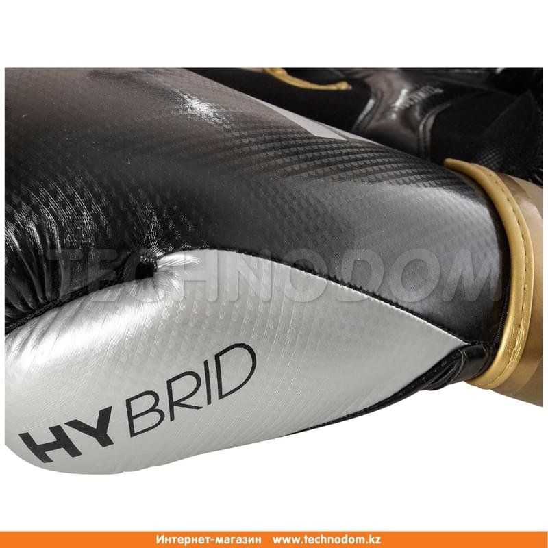 Перчатки боксерские Hybrid 75 Adidas (adiH75, Adidas, 14 oz, черный/золотой/серебряный) - фото #4