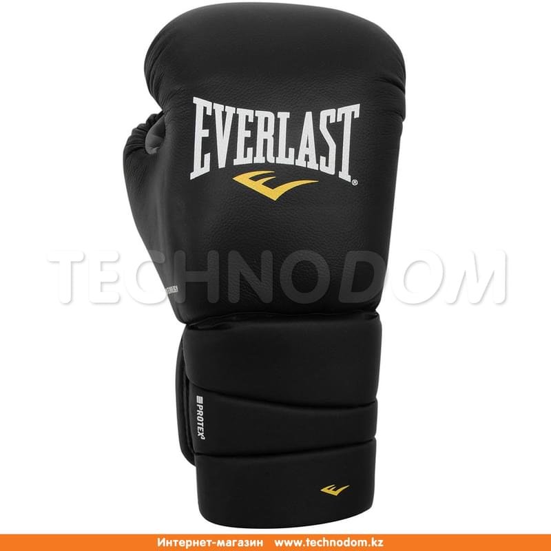 Перчатки боксерские снарядные Protex3 Everlast (111401SMU, Everlast, 820, 14oz SM, черный) - фото #1