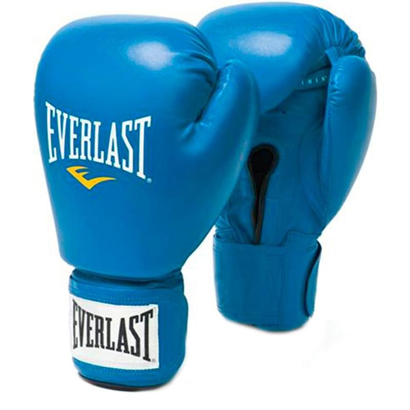 Перчатки для любительского бокса Amateur Competition PU Everlast (641206-10 PU, 12 oz, синий) - фото #0