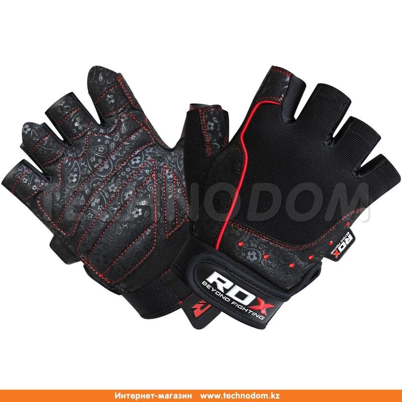 Перчатки для фитнеса GYM Glove Amara RDX (WGA-S4B, RDX, 100, L, черно-красный) - фото #1