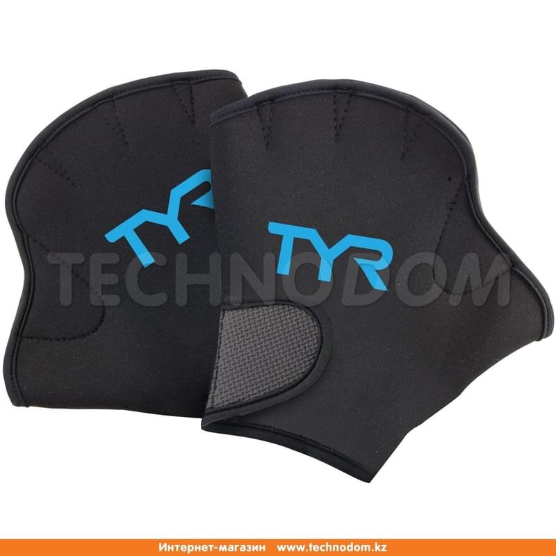 Перчатки водонепроницаемые Aquatic Resistance Gloves (LAQGLV - 011, TYR, M, черный) - фото #0