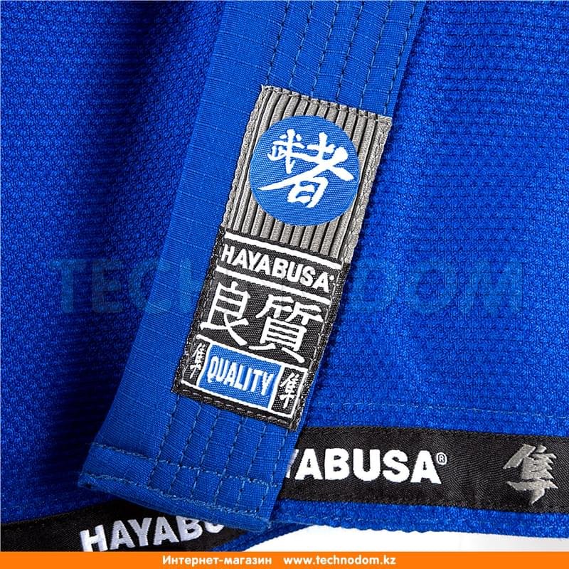 Кимоно для джиу-джитсу Hayabusa Shinju 2 Pearl Weave Jiu Jitsu Gi (SP2JJG, 2 000, A1, синий) - фото #2