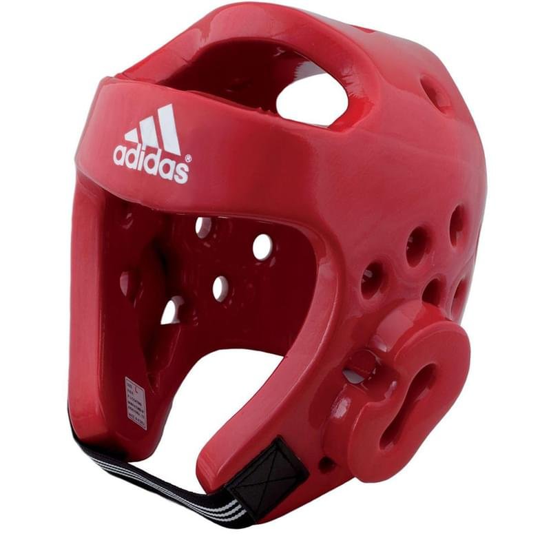 Шлем для тхэквондо Adidas Head Guard Dip Foam WTF (adiTHG01 L RD, Adidas, 215, L, красный) - фото #0