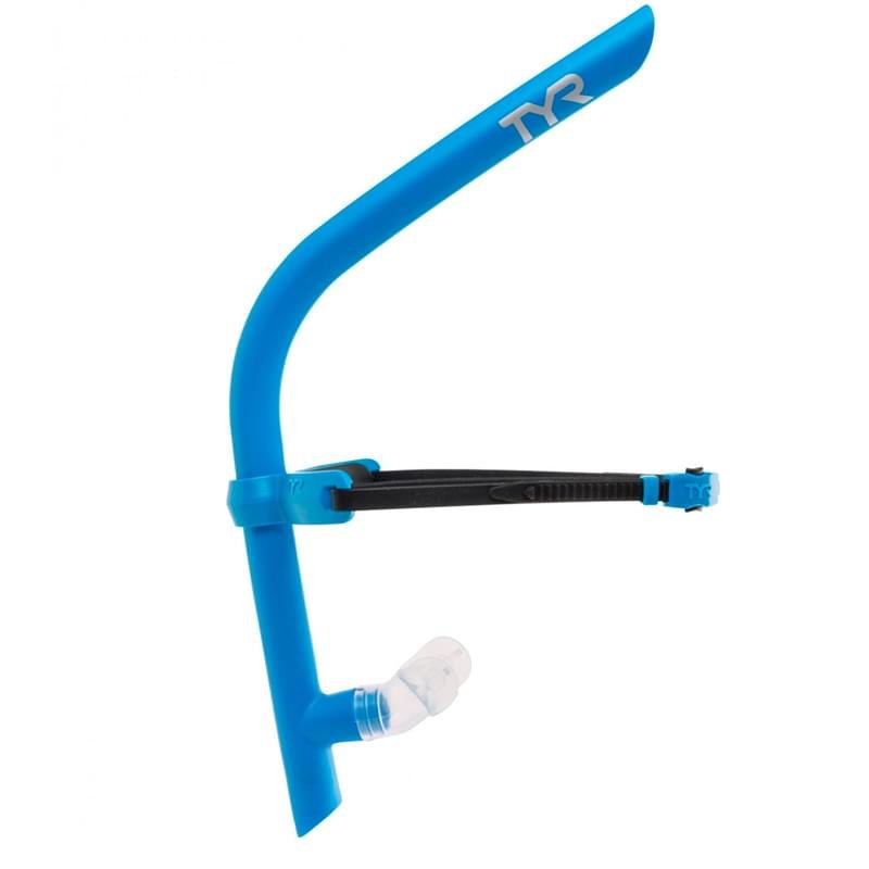 Трубка для плавания Ultra Light Swimmers Snorkel (LSNRKLJR - 420, TYR, синий) - фото #0