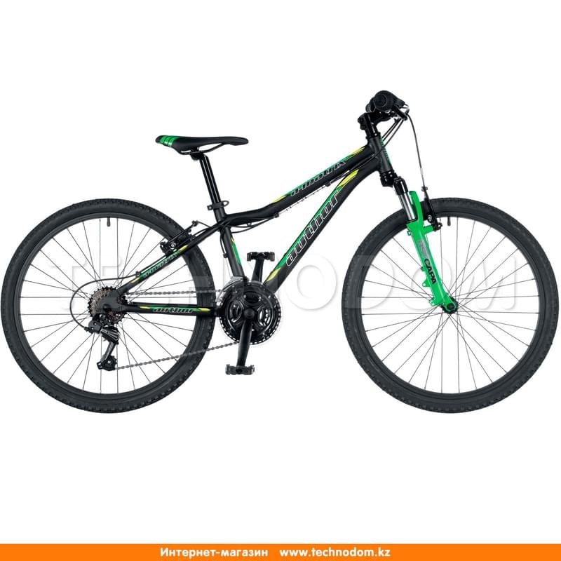 Author велосипед A-Matrix - 2019 (12.5 phanton black matte-neon green) - фото #0