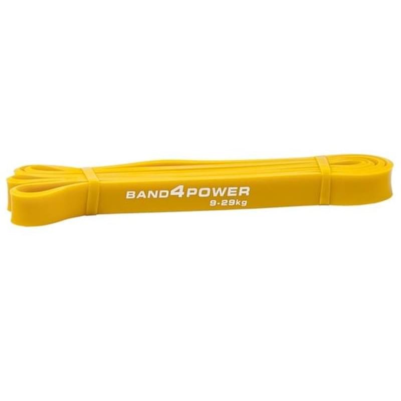 Жёлтая резиновая петля Band4Power (ЖРП0002, Band4Power, 255, 9-29кг, желтый) - фото #1