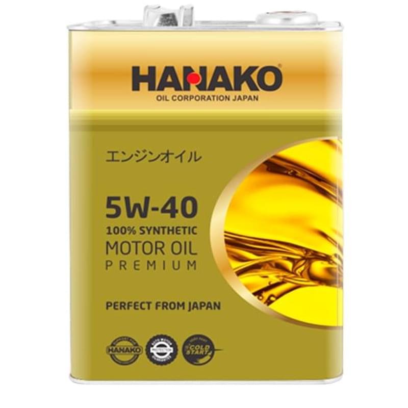 Моторное масло HANAKO 5W40 API SN/CF 4л - фото #0
