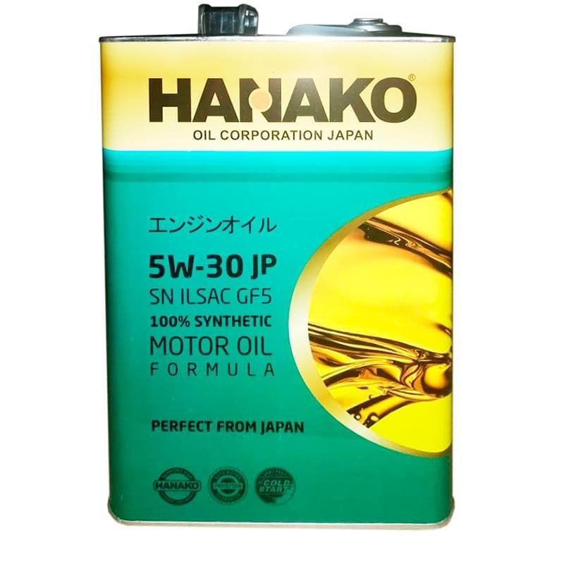 Моторное масло HANAKO JP 5W30 API SN 4л - фото #0