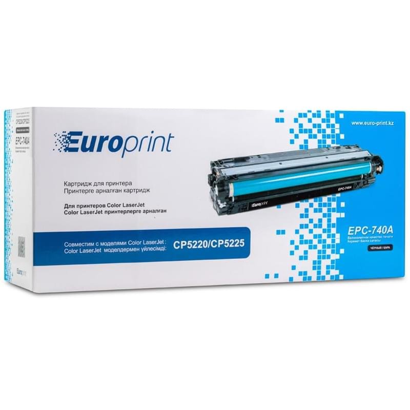 Картридж Europrint EPC-740A Black (Для HP CP5220/CP5225) - фото #0