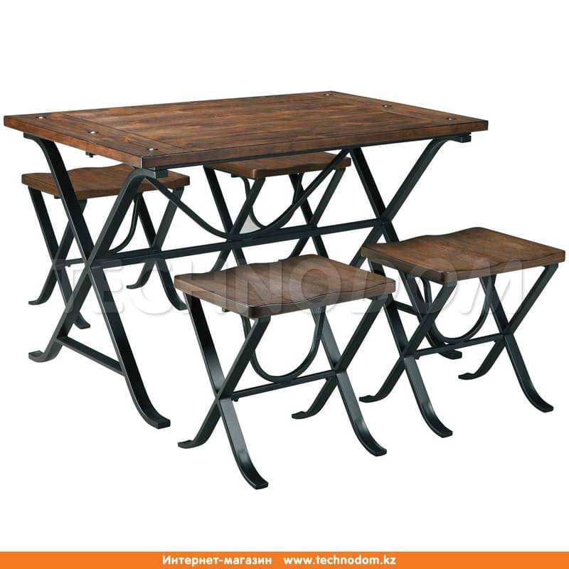 Обеденный стол с 4 стульями FREIMORE, D311-225 - фото #0