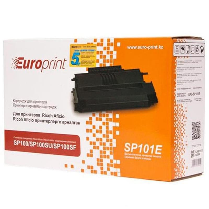 Картридж Europrint EPC-SP101E Black (Для Ricoh SP100/100SU/100SF) - фото #0