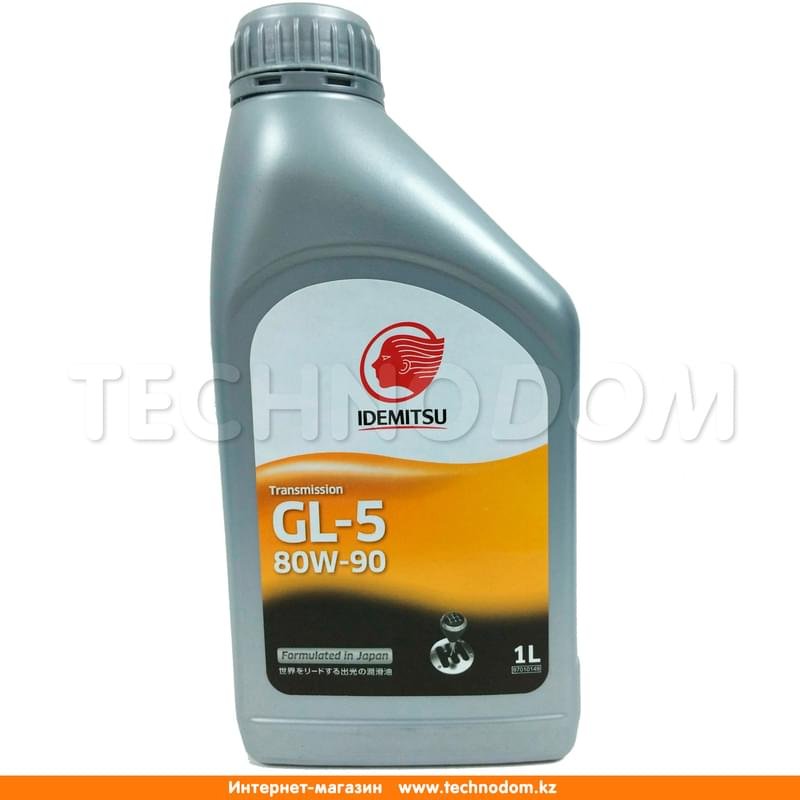 Трансмиссионное масло IDEMITSU Gear 80W90 GL-5 1л - фото #0
