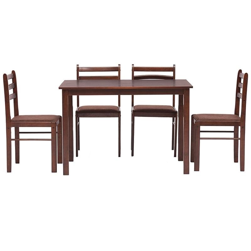 Обеденный комплект эконом Стетсон (стол + 4 стула)/ Statson Dining Set (1 в 1 уп.) - фото #0